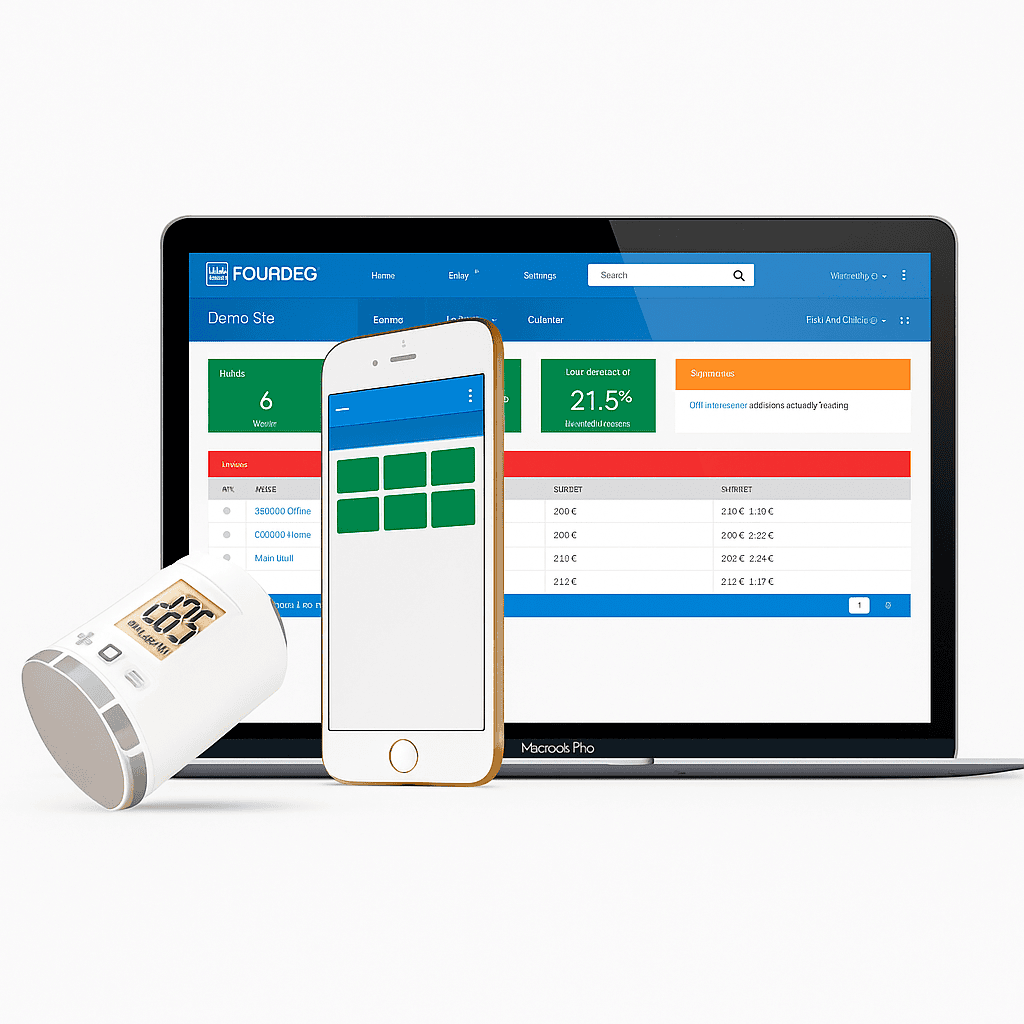 Energy efficient Fourdeg smart heating solution